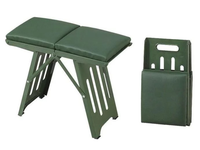 Small Cushioned Stool – Portable Padded Foot Stool 30cm Height, Powder Coated Steel Frame | Thick Foam Cushion, Anti-Slip Rubber Feet, 100kg Capacity | UAE Workshop Home Comfort Seating Essential 